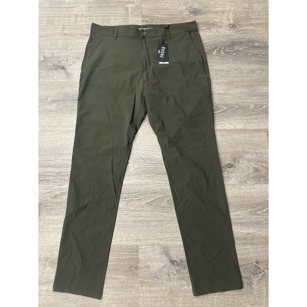 Rhône Resort Pants Slim Fit 36x33 Survivor Green